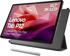 Lenovo Tab P12-2024 - Expansive Touchscreen Tablet - 12.7" 3K Display - 13MP Cam - Picture 1 of 12