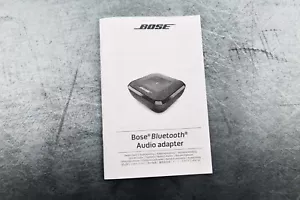 New Bose Bluetooth Audio Adapter Guide Operating Instructions Manual - Picture 1 of 3