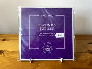 SEALED 1952 - 2022 PLATIN JUBILEE NATIONAL HYMNE 50p COIN COLLECTION - Bild 1 von 4