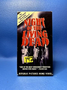 Night of the Living Dead (VHS) - George Romero - Zombies - Classic Horror - Picture 1 of 1