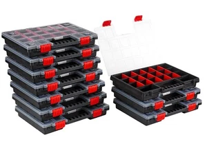 1er-10er Sortimentskasten Set Sortierbox Sortierkasten Kleinteilemagazin Toolbox - Bild 1 von 17