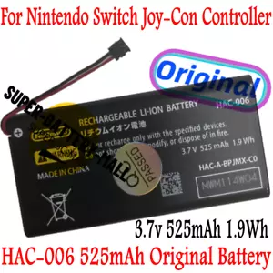 Batería Original HAC-006 525mAh Para Nintendo Switch Joy-Con Controller HAC-006 - Imagen 1 de 2