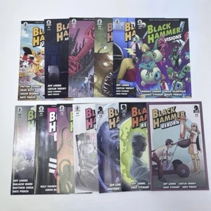 Black Hammer: Reborn/Visions Dark Horse fumetti lotto di 13 graphic novel narrativa - Foto 1 di 3