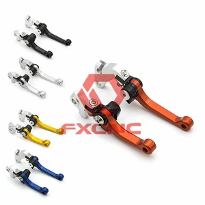 FXCNC Foldable Pivot Clutch Brake Lever For 125 150 250 SX SX-F Husqvarna - Picture 1 of 14