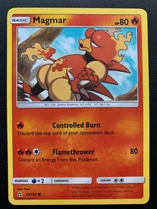 2019 Pokemon General Mills Cereal Promo Card 18/156 Magmar - Picture 1 of 1