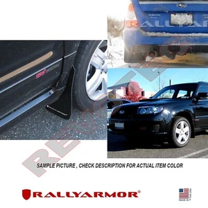 Rally Armor Mud Flaps w Blue Logo For 2003-2008 Subaru Forester - Picture 1 of 4