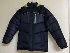 Boys Winter Coat Snow Jacket Size L 14/16 Xersion Hooded Zip Closure Pockets