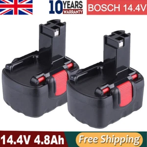 2Pack For Bosch 14.4V Battery 4800mAH BAT140 BAT038 BAT040 2607335533 PSR1440 - Picture 1 of 9