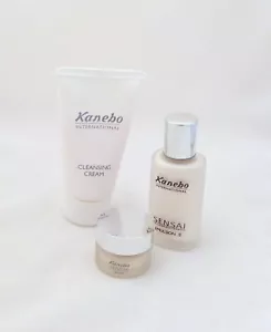 3 pc set~KANEBO SENSAI CLEANSING LOTION-EMULSION ll-CREAM - Picture 1 of 1