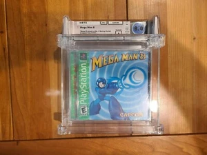 Sony Playstation One Mega Man 8, New, sealed, WATA graded 8.0! - Picture 1 of 4