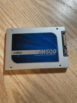 Crucial M500 120GB 2.5" SATA Solid State Drive CT120M500SSD1 SSD Hard Drive - Image 1 of 3