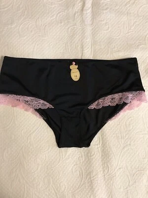 Bragas La Senza Nuevas Con Etiquetas Talla 18 Negro Y Rosa Foto 1 de 4