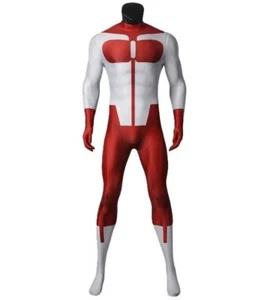Tuta Omni Man Nolan Grayson Cosplay Body Mantello Supereroe Costume Nuovo - Foto 1 di 12