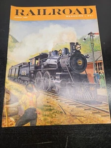 August 1963 Railroad Magazine - New England Shortlines - Gandy Dancers - Picture 1 of 4