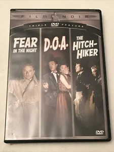 Film Noir Triple Feature #2: Fear In The Night / DOA / The Hitch-Hiker (DVD, 200 - Bild 1 von 2