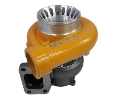 GT35 GT3582 T3 AR.70/.63 ANTI-SURGE COMPRESSOR TURBINE PSI BEARING TURBO Yellow - Image 1 of 4