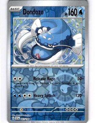 Dondozo -  (Line Holo) Rare Miscellaneous Cards & Products 061/198 NM - Image 1 of 2