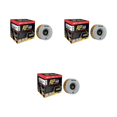 Paquete de 3 filtros de aceite RP para Yamaha XJ650L Turbo 1982 Foto 1 de 2
