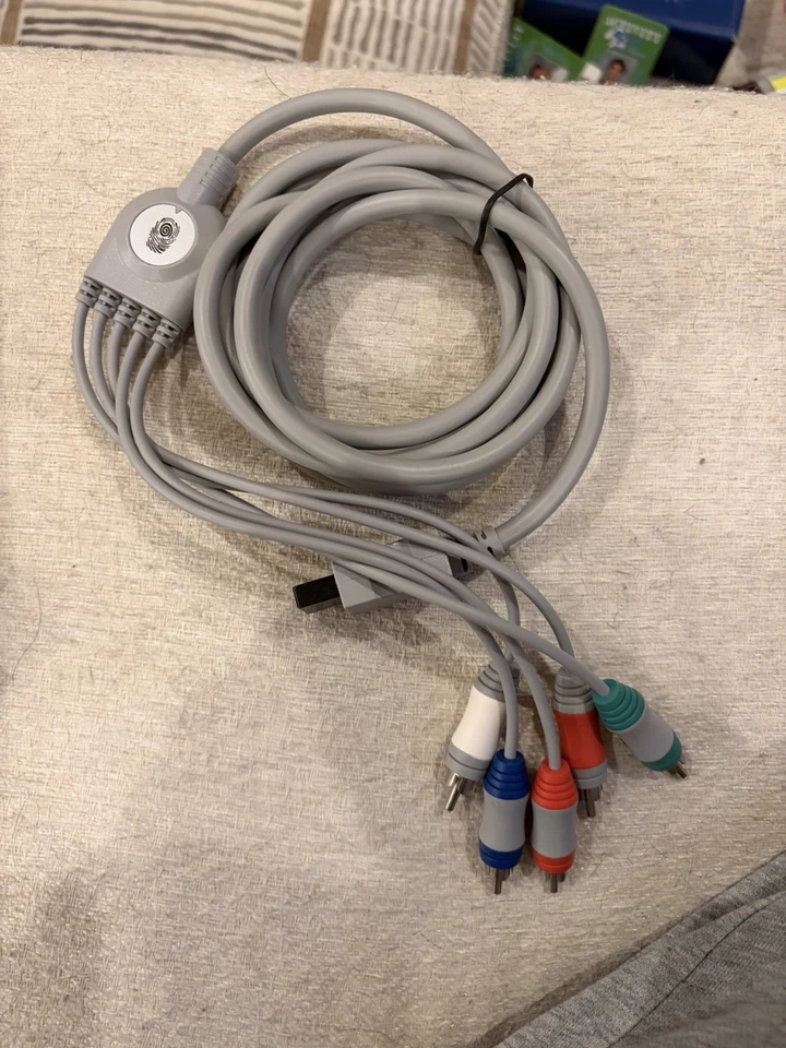For Nintendo Wii / Wii U High Definition HD Component Audio Video AV Cable Cord - Image 1 of 1