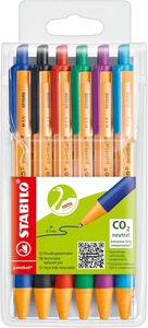 Pointball - Penna a Sfera Ecosostenibile - CO2 Neutral - Astuccio Da 6 - Colori  - Foto 1 di 12