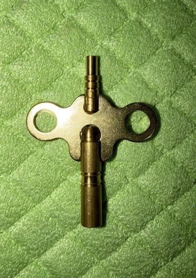 Llave Hecha en EE. UU. Para Reloj Ingraham Abrigo Ver Foto Movimiento Tipo Llave Latón Solo Foto 1 de 4