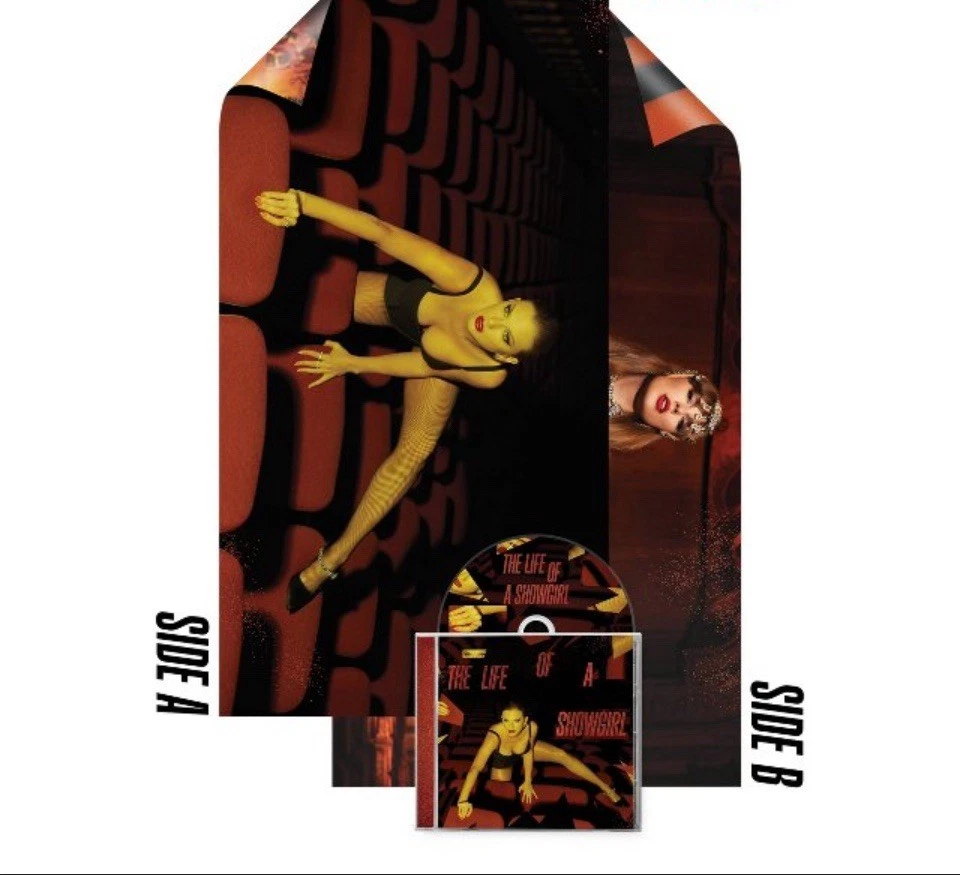 Taylor Swift The Life of a Showgirl It's Frightening Edition CD + Poster Booklet Foto 1 de 1