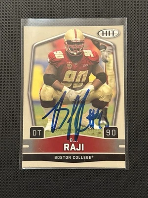 2009 SAGE Hit - B.J. Raji #69 (RC) IP AUTOGRAPH - Image 1 of 2