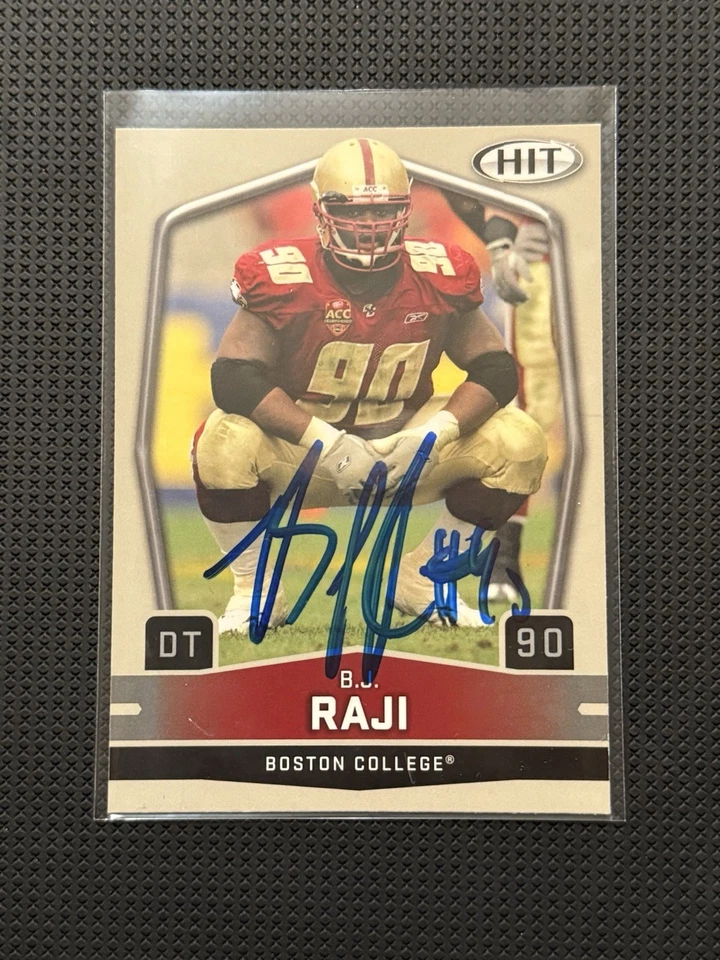 2009 SAGE Hit - B.J. Raji #69 (RC) IP AUTOGRAPH - Image 1 of 2