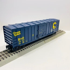 Spur O CHESSIE SYSTEM C&O Waffelseitiger Kastenwagen O-12 - Bild 1 von 17