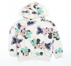 Disney Girls Multicoloured Pullover Hoodie 3-4 Years - Picture 1 of 12