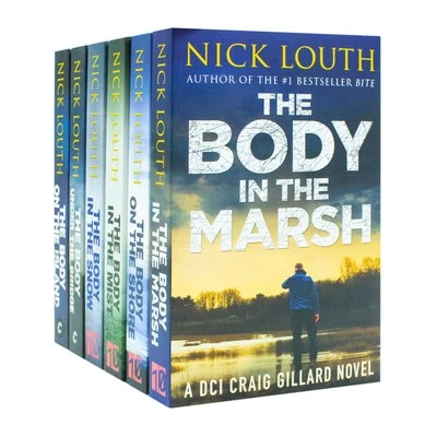 DCI Craig Gillard Crime Thrillers Series 6 Books Collection Set by  | Nick Louth - Image 1 of 4