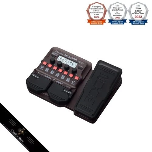 ZOOM Zoom A1X FOUR Multi-Effector Multi-Effects Processor with Pedal Brown - Image 1 of 4