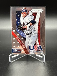 2014 Panini Prizm Baseball Manny Machado USA Baseball 18U Silver Prizm #2 Padres