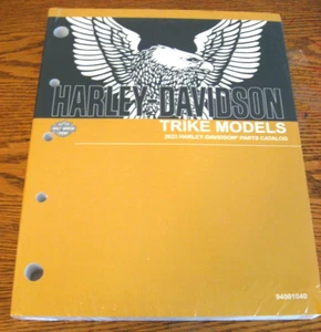 2023 Harley-Davidson TRIKE Parts Catalog Free Wheeler FLRT NEW OEM - Picture 1 of 1