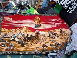 John Wayne Wall Hanging 55x35 EUC - Picture 1 of 10
