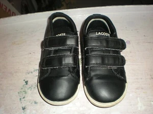 Lacoste Toddler Boy's Marcel LCR Fashion Dark Blue Sneakers Shoes Sz: 7 - Picture 1 of 6