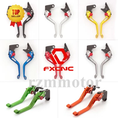 Palancas de embrague de freno CNC 3D rombo para Suzuki GSXR600 GSXR750 2011-23 corto/largo Foto 1 de 4