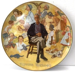 Vintage 1979 Norman Rockwell Remembered The Plate Number 2648B Viletta USA EUC - Picture 1 of 5