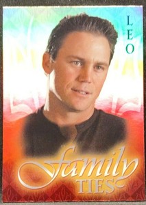 Charmed Connections 2004 Inkworks Foil Chase Card Family Ties BL1 Leo