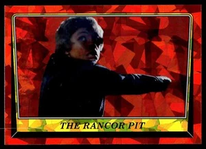Topps Star Wars 2023 cromo zafiro rojo The Rancor Pit #36 - Imagen 1 de 2
