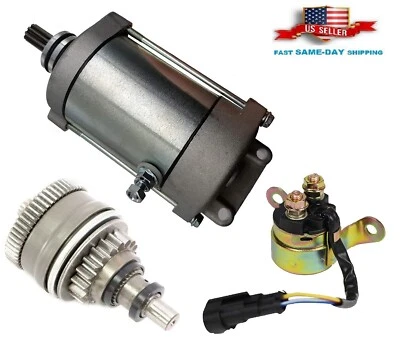 Arranque para Polaris RZR S 800 con solenoide de relé de transmisión Bendix 2009 2010 2011-2014 Foto 1 de 4