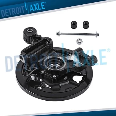 REAR Right Steering Knuckle w/Wheel Hub Bearing for 2001-08 Subaru Forester Drum - Image 1 of 4