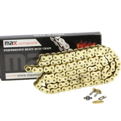 Золотистое уплотнительное кольцо цепочка 525x110 для 2001-2005 Suzuki GSXR 600 растяжимое 9850 фунтов - Изображение 1 из 3