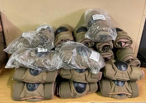 LOTE DE 34 PARES DE CODERAS USMC GENUINAS BIJAN'S COYOTE ¡NUEVAS!!! PEQUEÑO/MEDIANO - Imagen 1 de 3