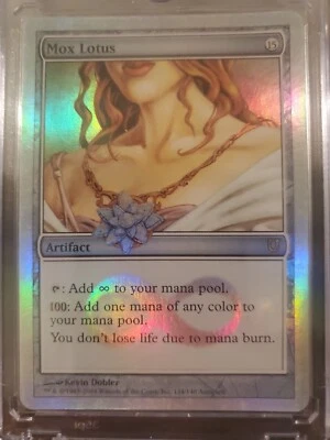 Mtg Mox Lotus Foil Unhinged Card 124 - Image 1 of 2