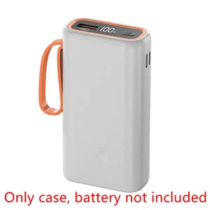 21700 Battery Power Shell Charger Box LCD Display Power Bank DIY Welded Case - Picture 1 of 16