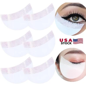50Pcs Eyeshadow Shields Lint Free Eyeshadow Stencil Gel Pad Under Patches USA - Picture 1 of 13