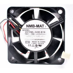 For NMB 2410ML-04W-B19 6cm 6025 60x60x25mm DC12V 0.10A cooling fan - Picture 1 of 4