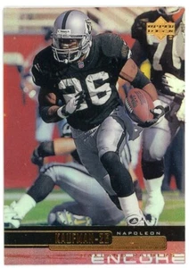 1999 Upper Deck Encore Napoleon Kaufman Card #128 - Picture 1 of 2