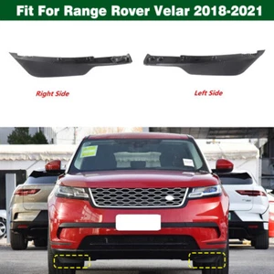 Pair Front Lower Bumper Air Deflector For Land Rover Range Rover Velar 2018-2021 - Picture 1 of 11